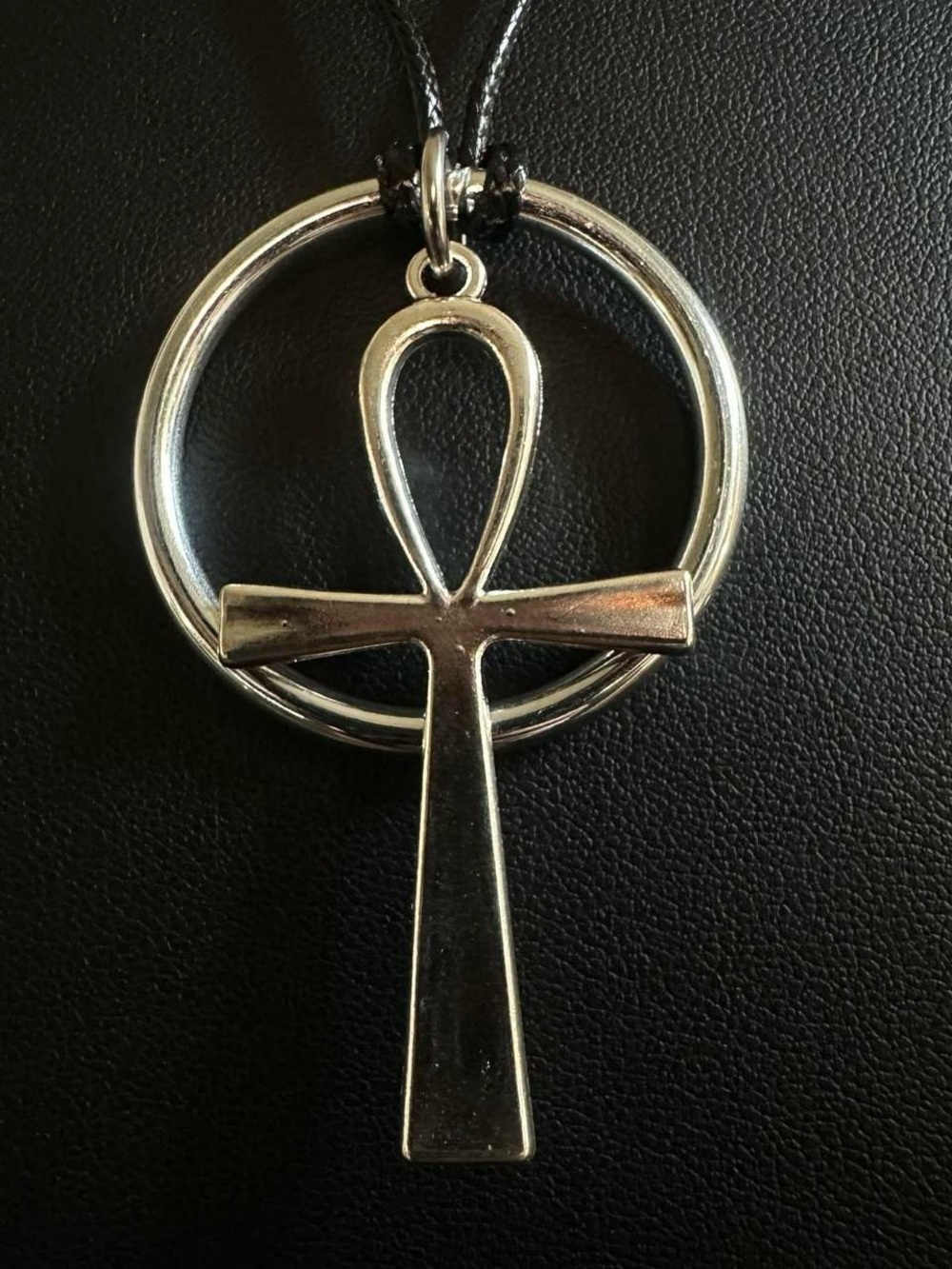 O Ring Ankh Necklace
